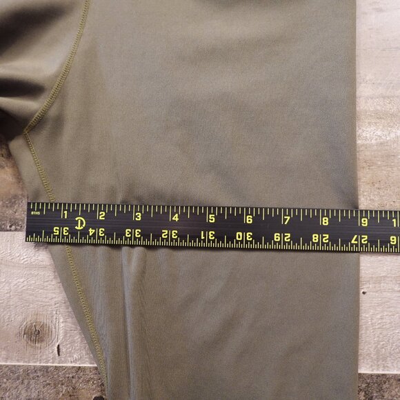 Nike One High Waisted Full Length Leggings Women’s Small Olive Green Dri-FIT - Picture 7 of 11